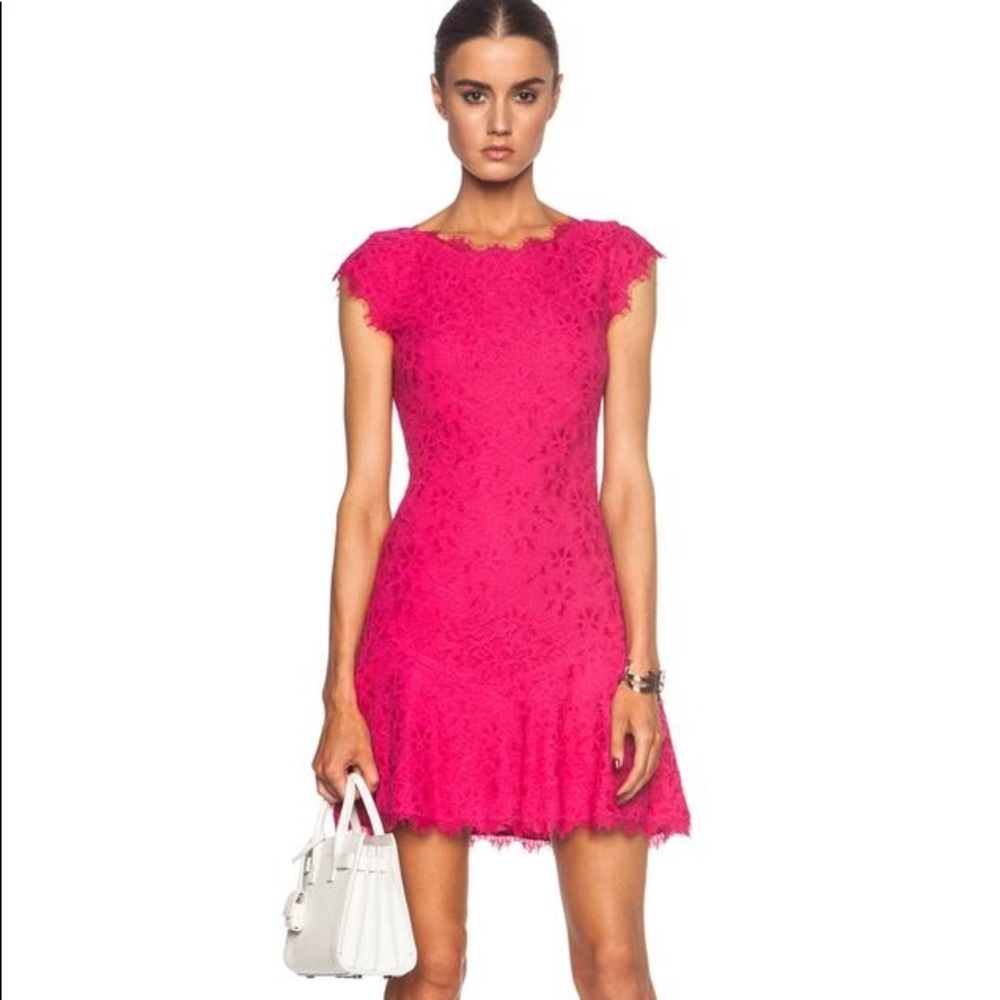 Diane Von Furstenberg Brittany lace dress